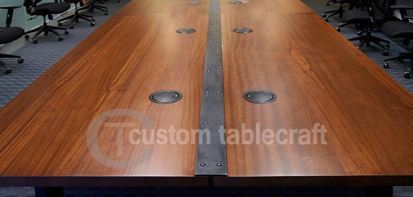 Sapele mahogany wholesale solid wood conference tables sold directly to our dealer network and to the trade